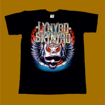 LYNYRD SKYNYRD T-SHIRT - SKULL