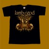 LAMB OF GOD T-SHIRT - SKULLS LOGO
