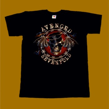 AVENGED SEVENFOLD T-SHIRT - SKULL