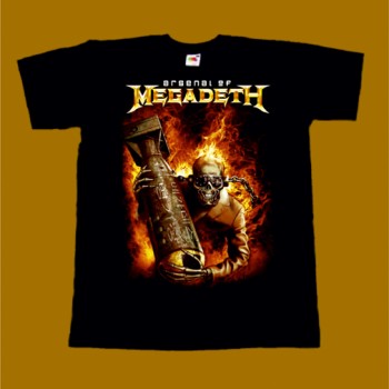 MEGADETH T-SHIRT - ARSENAL OF MEGADETH