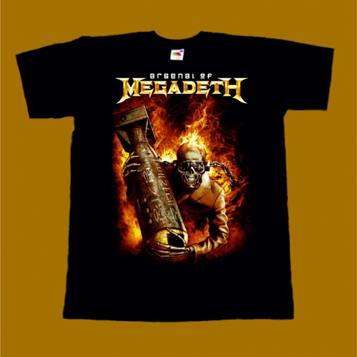 MEGADETH T-SHIRT - ARSENAL OF MEGADETH