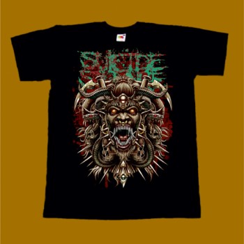 SUICIDE SILENCE T-SHIRT - SKULL