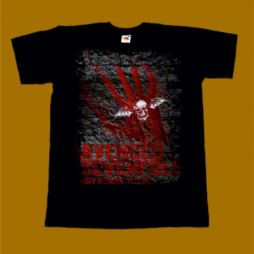 AVENGED SEVENFOLD T-SHIRT - NOT READY TO DIE