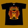 AVENGED SEVENFOLD T-SHIRT - ORANGE SKULL