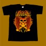 AVENGED SEVENFOLD T-SHIRT - ORANGE SKULL