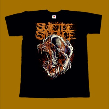 SUICIDE SILENCE T-SHIRT - SKULL 2