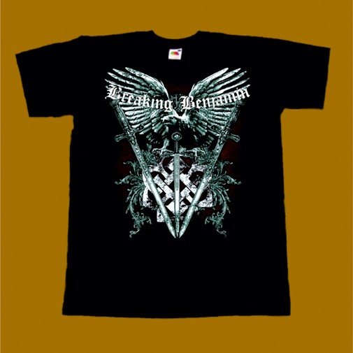 BREAKING BENJAMIN T-SHIRT - SWORDS