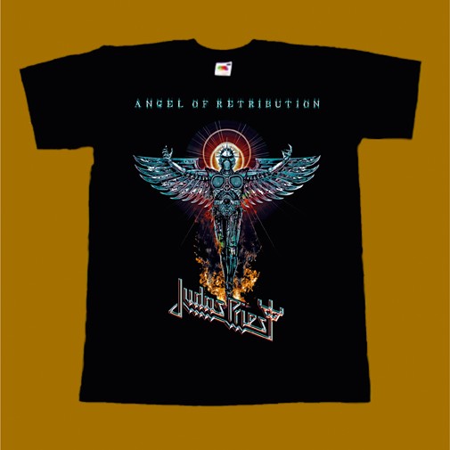 JUDAS PRIEST T-SHIRT - ANGEL OF RETRIBUTION