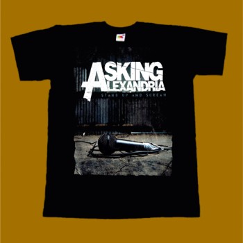 ASKING ALEXANDRIA T-SHIRT - STAND UP AND SCREAM