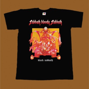 BLACK SABBATH T-SHIRT - SABBATH BLOODY SABBATH