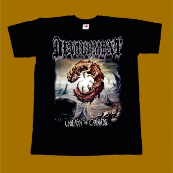 DEVOURMENT T-SHIRT - UNLEASH THE CARNIVORE