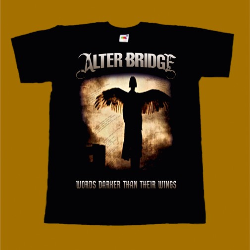 ALTER BRIDGE T-SHIRT - WORDS DARKER THAN THEIR WINGS