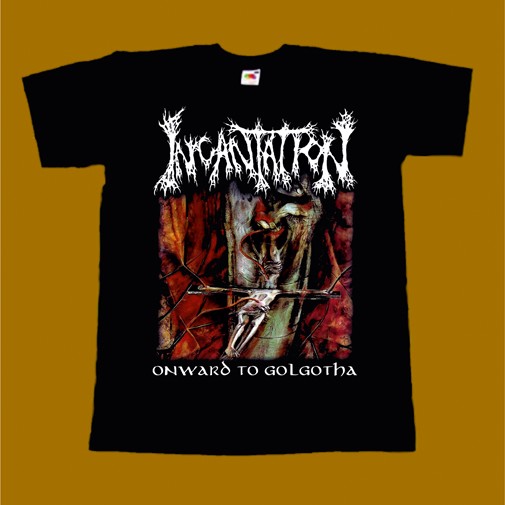 INCANTATION T-SHIRT - ONWARD TO GOLGOTHA