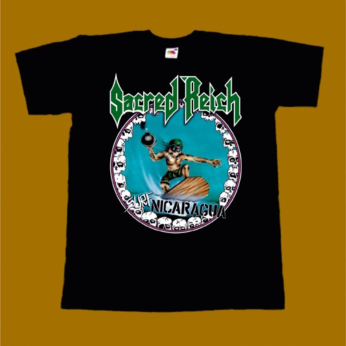 SACRED REICH T-SHIRT - NICARAGUA