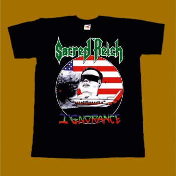 SACRED REICH T-SHIRT - IGNORANCE