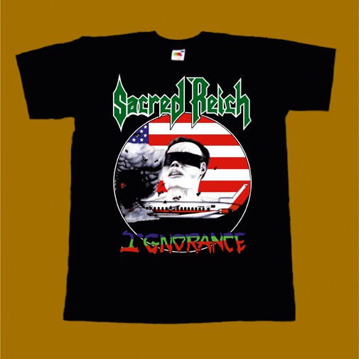 SACRED REICH T-SHIRT - IGNORANCE