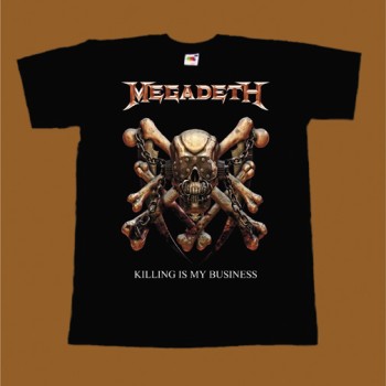 MEGADETH T-SHIRT - KILLING IS MY BUSINESS 2