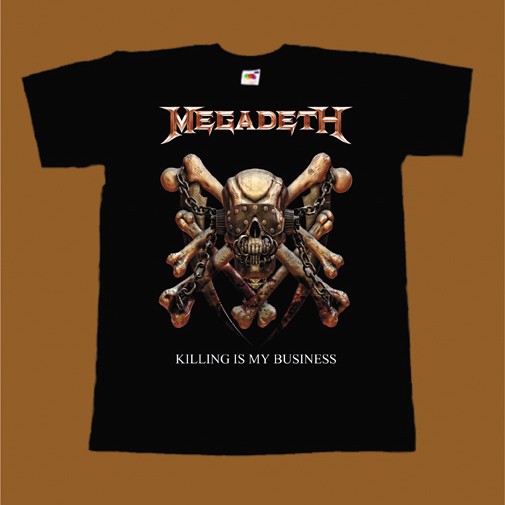 MEGADETH T-SHIRT - KILLING IS MY BUSINESS 2
