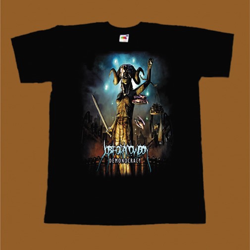 JOB FOR A COWBOY T-SHIRT - DEMONOCRACY