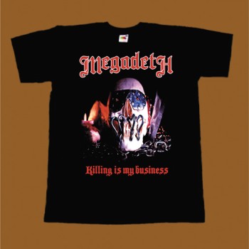 MEGADETH T-SHIRT - KILLING IS MY BUSINESS 3