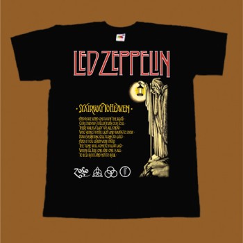 LED ZEPPELIN T-SHIRT - STAIRWAY TO HEAVEN