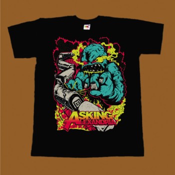 ASKING ALEXANDRIA T-SHIRT - MONSTER