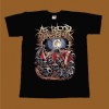 AS BLOOD RUNS BLACK T-SHIRT - SKULLS