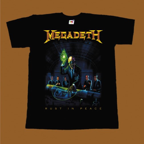 MEGADETH T-SHIRT - RUST IN PEACE