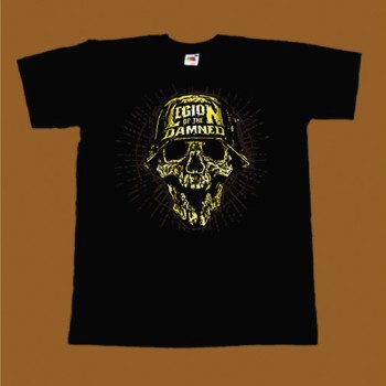 LEGION OF THE DAMNED T-SHIRT - SKULL