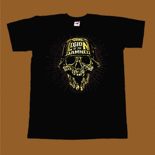 LEGION OF THE DAMNED T-SHIRT - SKULL