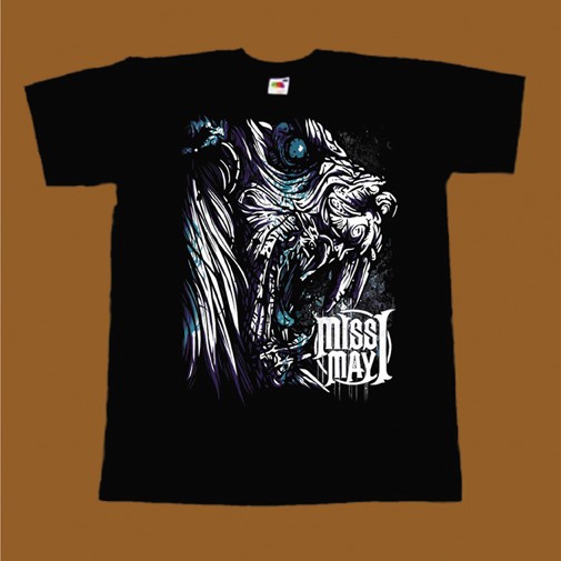 MISS MAY I T-SHIRT - APOLOGIES ARE FOR THE WEAK