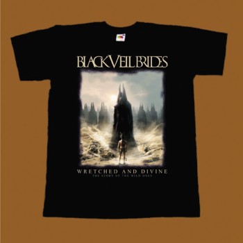 BLACK VEIL BRIDES T-SHIRT - WRETCHED AND DIVINE