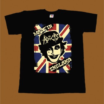 THE ADICTS T-SHIRT - MADE IN ENGLAND