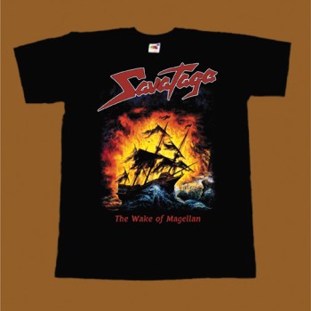 SAVATAGE T-SHIRT - THE WAKE OF MAGELLAN