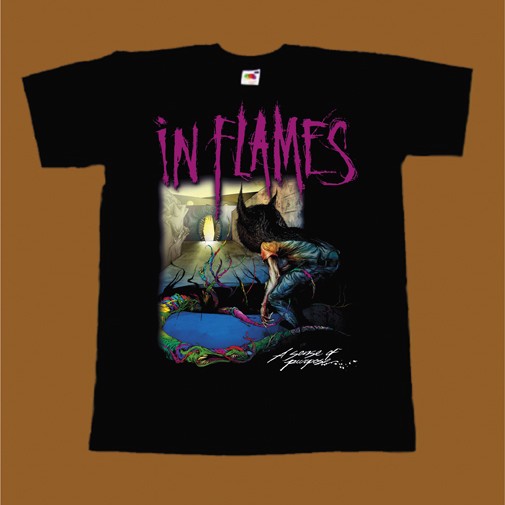 IN FLAMES T-SHIRT - A SENSE OF PURPOSE