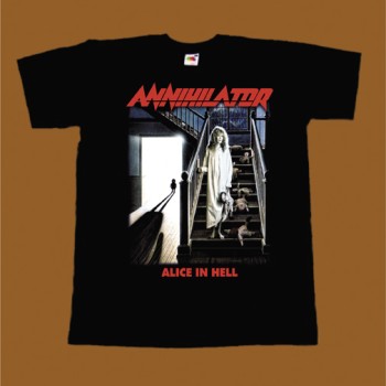 ANNIHILATOR T-SHIRT - ALICE IN HELL