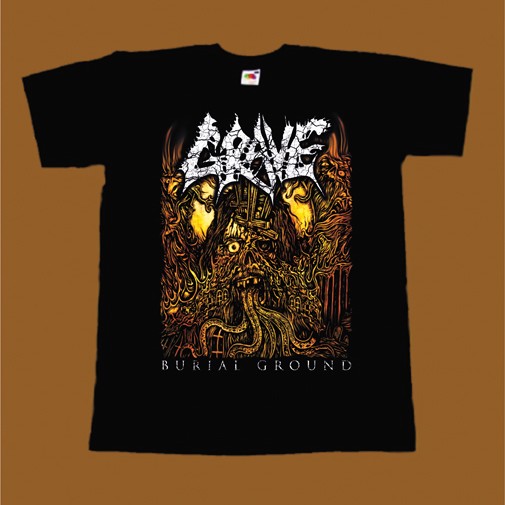 GRAVE T-SHIRT - BURIAL GROUND