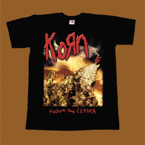 KORN T-SHIRT - FOLLOW THE LEADER