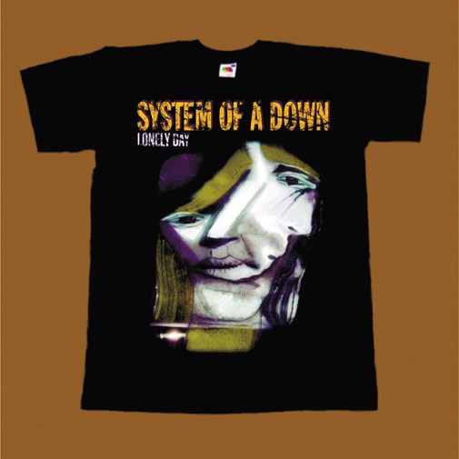 SYSTEM OF A DOWN T-SHIRT - LONELY DAY