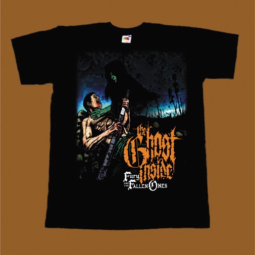 THE GHOST INSIDE T-SHIRT - FURY AND THE FALLEN ONES