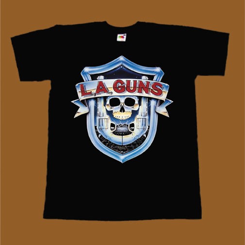 L.A. GUNS T-SHIRT - LOGO