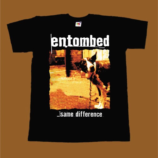ENTOMBED T-SHIRT - SAME DIFFERENCE