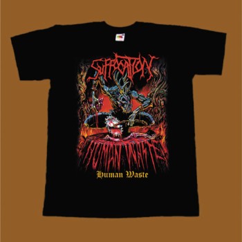 SUFFOCATION T-SHIRT - HUMAN WASTE