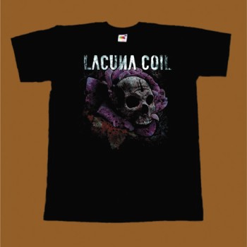 LACUNA COIL T-SHIRT - SKULL