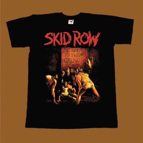 SKID ROW T-SHIRT - SLAVE TO THE GRIND