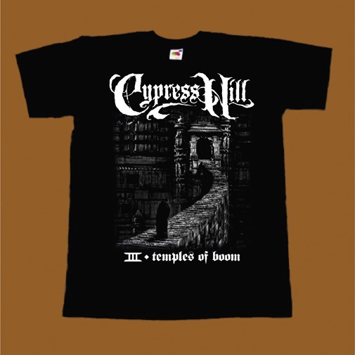CYPRESS HILL T-SHIRT - TEMPLES OF BOOM