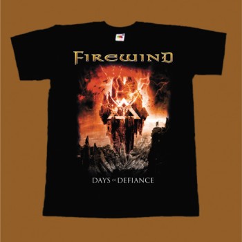 FIREWIND T-SHIRT - DAYS OF DEFIANCE