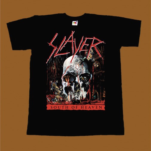 SLAYER T-SHIRT - SOUTH OF HEAVEN