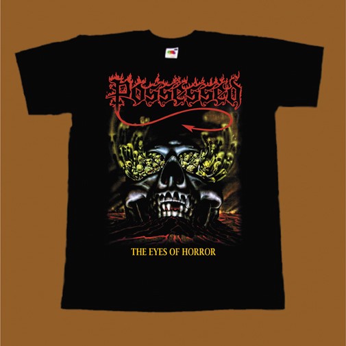 POSSESSED T-SHIRT - THE EYES OF HORROR