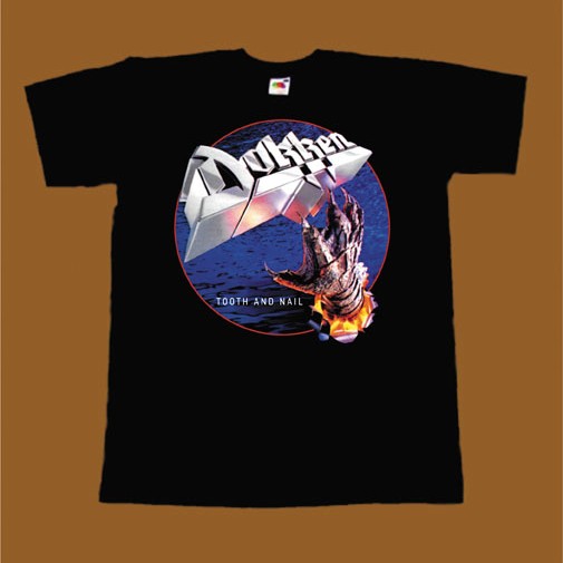 DOKKEN T-SHIRT - TOOTH AND NAIL